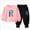 A22-Pink, variant on Gibobby Toddler Boy Clothes Boy Fall Winter Outfit School Casual Long Sleeve Letter Sweatshirt Plaid Jogger Pants Set 2T 3T 4T 5T 6T 7T 8T 9T Little Boys Winter Outfits Clothes(7-8 Years,Green)