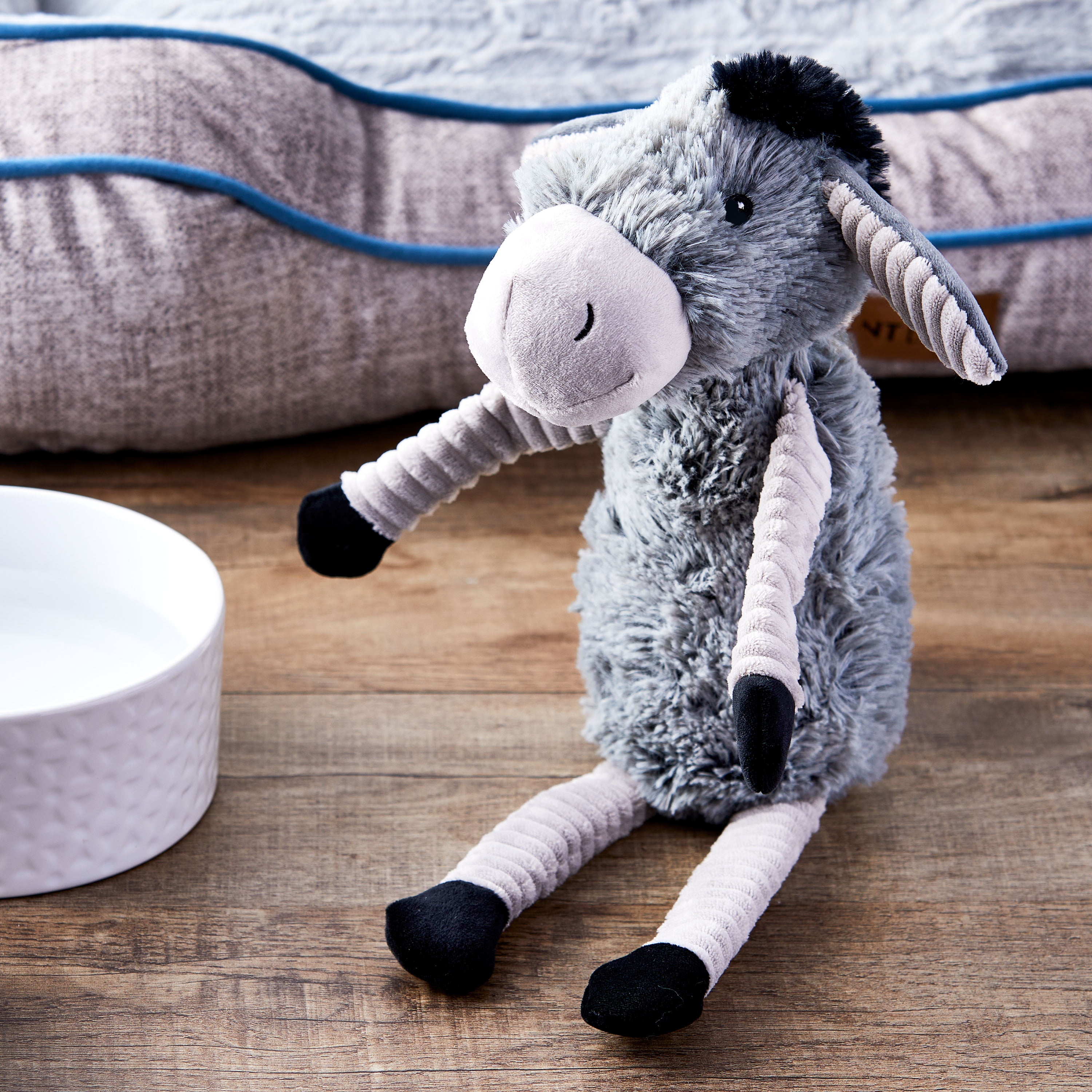 (2 pack) Vibrant Life Plush Dog Toys, Donkey