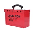 thumbnail image 3 of Lockout Tagout Lock Box, 12 Pcs 38mm Padlocks 24 Pcs Keys, Portable Lockout Tagout   Sets With Reinforced Nylon PA Lock Shell, Loto Kits For Lockout Tagout Station, 3 of 8