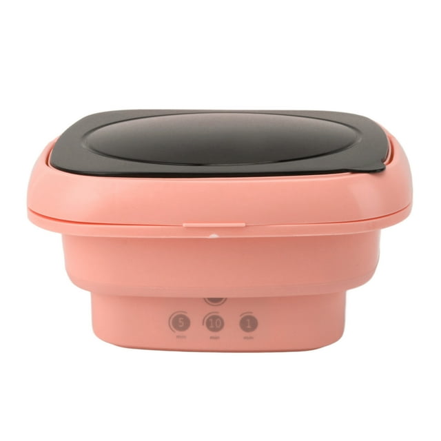 Lavadora Portátil De Diseño Integrado, Mini Lavadora Plegable De 10 L, Limpieza Profunda De Ropa Interior, Calcetines, Paños Para Bebés, Para Viajes En Vehículos