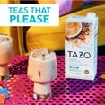 thumbnail image 3 of 2 Pack | Tazo Skinny Chai Latte Concentrate, Hot Or Iced Black Tea, Easy-To-Serve, Everyday Low Calorie Lattes And Mocktails, 32 Oz Carton (Pack Of 2) & 3x 16oz Plastic Cup with Strawless Sip-Lid, 3 of 5