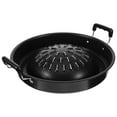 thumbnail image 4 of Sartén para barbacoa portátil, bandeja multifuncional para barbacoa, sartén para asar carne portátil para acampar, 4 of 6