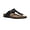 Black, variant on CUSHIONAIRE Women's Leah Cork Footbed Sandal with +Comfort