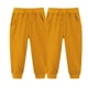 thumbnail image 1 of Odeerbi 2-7 Años Niños Niñas 2 Pcs Pantalones de Deporte Deportivo Entrenamiento Pantalones de Jogger de Verano Joggers de Color Sólido, 1 of 3