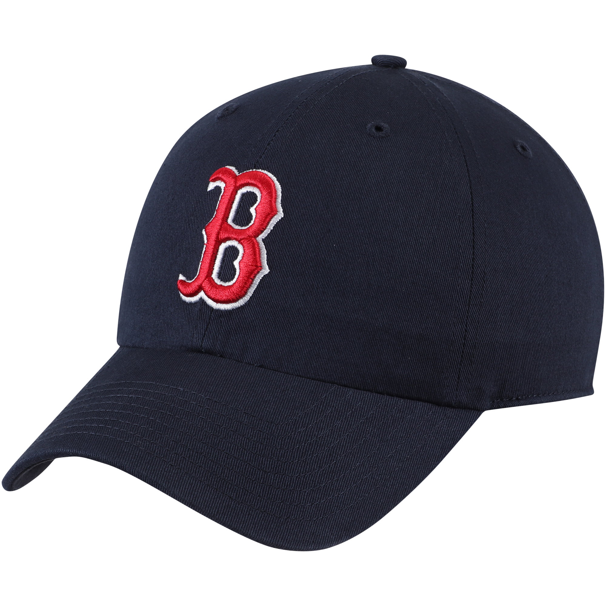 Boston Red Sox Fan Favorite Primary Logo Clean Up Adjustable Hat - Navy ...
