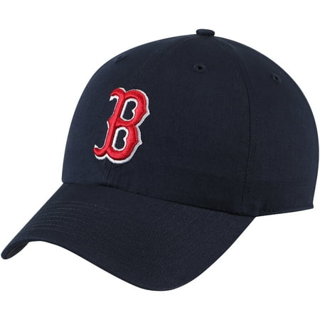 Metal Mulisha Logo Mens Hat - Boston Red Sox Fan Favorite Primary Logo Clean Up Adjustable Hat - Navy - OSFA