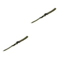 thumbnail image 4 of Greeniant Eslinga de 3 puntos de liberación rápida accesorio de exquisito suministros de senderismo eslingas ajustables cuerda de seguridad correa Verde 2piezas Greeniant CBP023222, 4 of 6