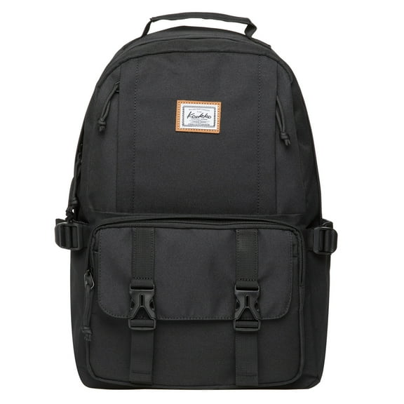 KAUKKO Stylish Laptop Backpack Multipurpose Daypack,18.49L（21 Black）