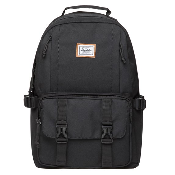 KAUKKO Stylish Laptop Backpack Multipurpose Daypack,18.49L(21 Black)