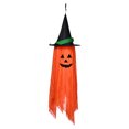 thumbnail image 1 of Billuyoard Decoración de sombrero colgante de árbol con diseño de calabaza de Halloween, adorno de fiesta de cumpleaños doblado para Kits de decoración para fiestas Naranja, 1 of 6