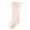 Pink, variant on Jmicy Cotton Socks for Toddlers Gift for Toddlers Baby Girls Bow Knee High Socks Toddler Leggings Ruffle Uniform Stockings Long Cotton Tube Socks Infant Dress Socks