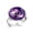 Multi 2, variant on Purple Lavender Gold Marble Texture Stainless Steel Rings for Women, Open Adjustable Ring Promise Ring Jewelry Gifts