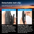 thumbnail image 4 of Walkie Talkies BAOFENG T26 de largo alcance, 16 canales FRS, adultos, 4 of 7