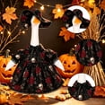 thumbnail image 5 of PLLFRLRT 23 Inch Porch Goose Outfits Halloween Decorations Outdoor Garden Lawn Goose Statues Clothes with Hats Xmas Party Decor, 5 of 6