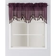 thumbnail image 2 of 1 Solid Faux Silk Swag Waterfall Ascot Window Valance w/Tassels 55" x18" WAVE, 2 of 3