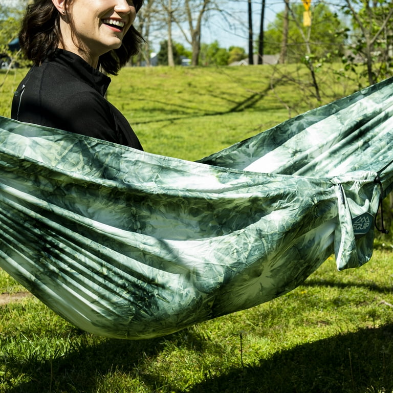 Fold and top go travel hammock