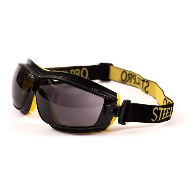 Steel Pro Zex goggle antiparra mica gris