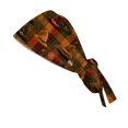 thumbnail image 4 of DORKASM Halloween Scrub Caps Women Caps Working Adjustable Tie Back Hats Ginger One Size, 4 of 6