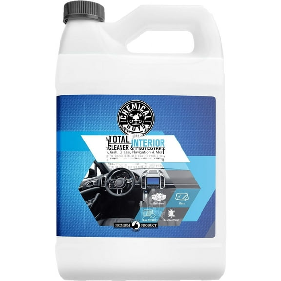 Chemical Guys SPI220 Total Interior Cleaner and Protectant, Safe for Cars, Trucks, SUVs, Jeeps, Motorcycles, RVs & More, 128 fl oz (1 Gallon)