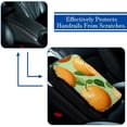 thumbnail image 5 of Cantaloupe Soft Comfortable Furry Printed Car Armrest Pad Armrest Accessories Car Armrest Cover 12.5x8.2 Inch, 5 of 6