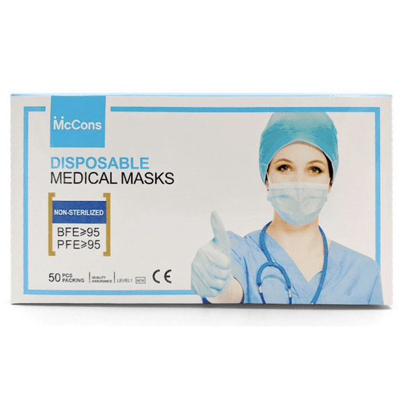 Medical Face Mask 3 PLY ASTM Level 1
