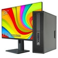 thumbnail image 1 of HP ProDesk 600 SFF PC Professionnel, intel core i5 3.2GHz, 8 Go RAM, 512 Go SSD, Moniteur 24 Pouces FHD, Windows 10 Pro -Reconditionné, 1 of 4