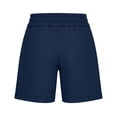 thumbnail image 4 of CAIVO Women Workout Casual Shorts With Pockets Summer Comfort Three Quarter Length Boho Outdoor Leisure Work Solid Color Bottoms, 4 of 6