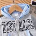 thumbnail image 5 of Emitonse Toddler Boys Girls Clothes Girls' winter Cute Casual Long Sleeved Coat + Long Pants Set Grey,Size 4 Years, 5 of 5