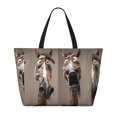 thumbnail image 2 of Balery Funny Horse Faces Expressions Beach Travel Bag - Water-Resistant, Large Capacity Lightweight Tote with 7 Pockets for Women and Men - Perfect for Beach, Pool, Gym, and Travel, 2 of 7