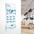thumbnail image 2 of HIIMIEI 12 Pack Clear Acrylic Wall Mount 8.5x11 Sign Holder, Portrait Door Plexiglass Display Sign Holder Adhesive with 3M Tape, Plastic Photo Ads Frames Used in Office Hospital Hotel Store, 2 of 3