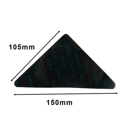 

GDHOME Black carpet anti-skid patch trapezoidal L-shaped carpet mat fixing patch