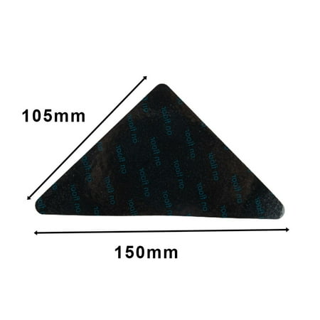 

GDHOME Black carpet anti-skid patch trapezoidal L-shaped carpet mat fixing patch