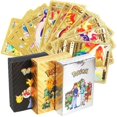 thumbnail image 4 of 5/27/55Pcs Card Gold Sliver Spanish Vmax GX Energy Card Charizard Pikachu Rare Collection Battle Trainer Boys Gift, 4 of 5