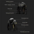 thumbnail image 2 of Traje de Lluvia Impermeable para Motocicleta Hombres Mujeres Ciclismo Chaqueta y Pantalones de Lluvia con Bolsa de Almacenamiento, 2 of 3