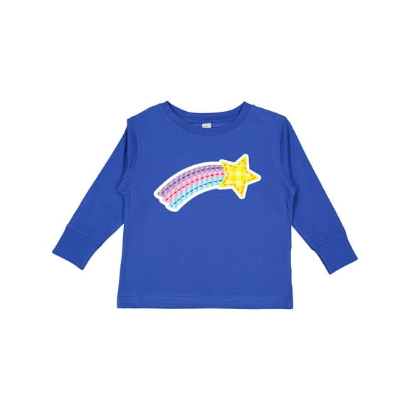 Inktastic Shooting Star Space Boys or Girls Long Sleeve Toddler T-Shirt