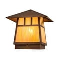 thumbnail image 2 of Meyda Tiffany 162022 Stillwater 13" Tall Pier Mount Post Light - Copper, 2 of 6