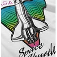thumbnail image 5 of Retro NASA 1981 Outer Space Shuttle Toddler Boy Girl T Shirt Infant Toddler Brisco Brands 4T, 5 of 6