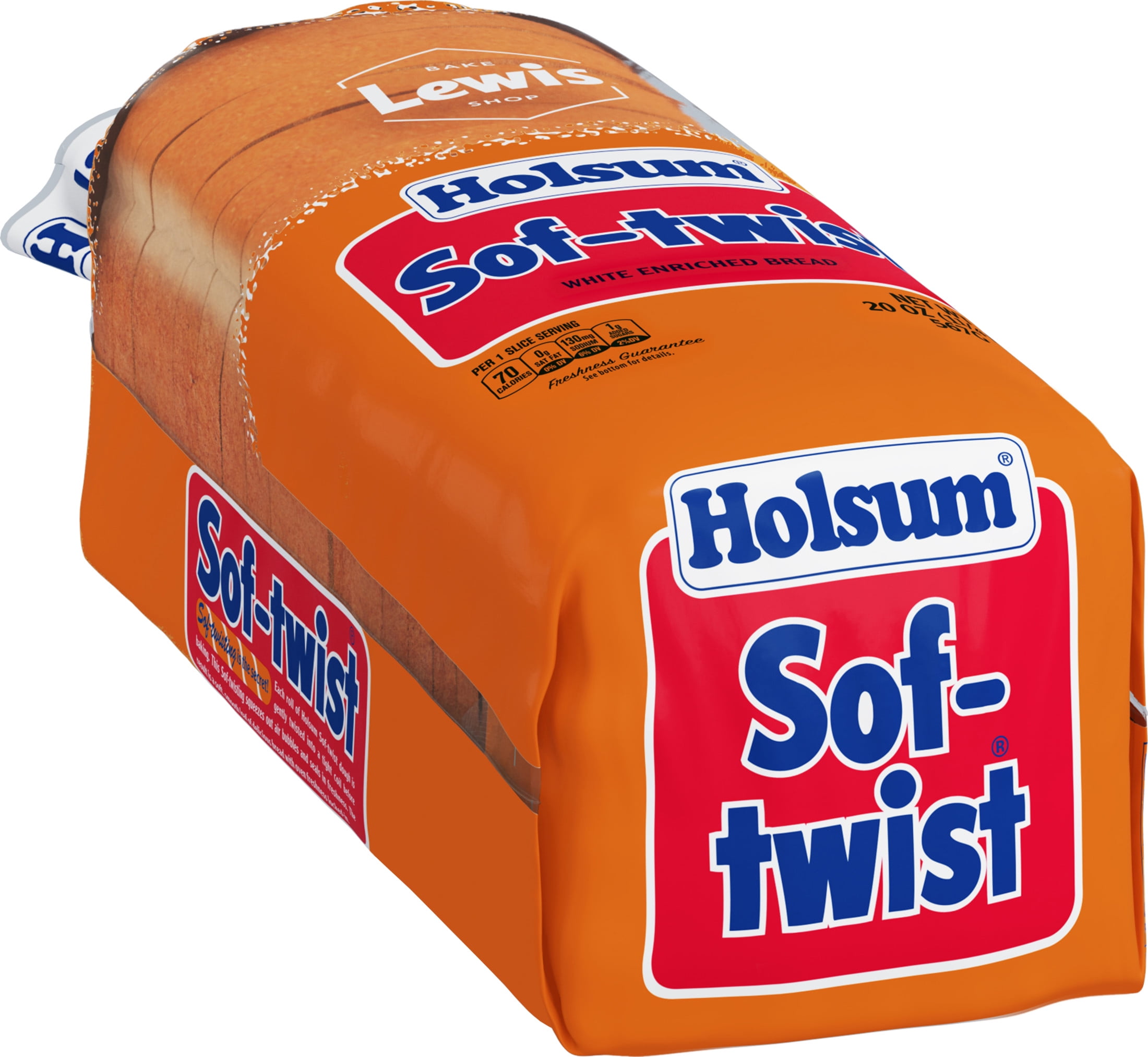 Holsum White Sof-Twist Bread, 20 oz