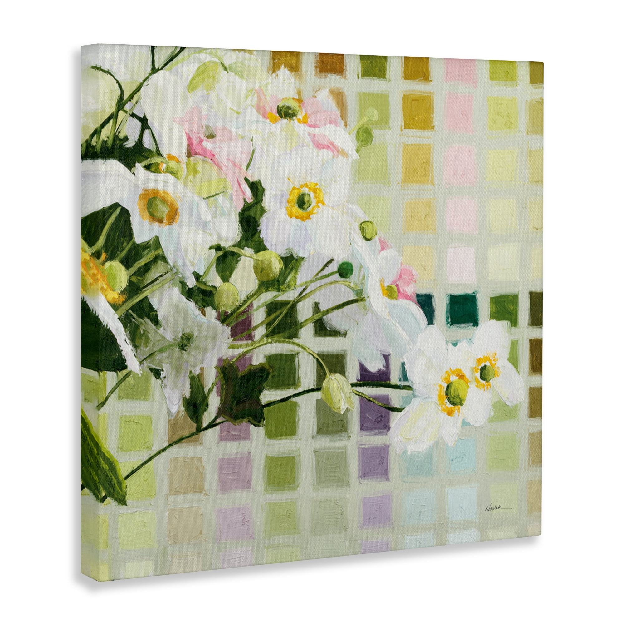 Stupell Industries Color Chart Daffodils Canvas Wall Art, design by Shirley Novak