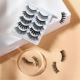 thumbnail image 4 of Faux Cils Multi-Pack Légers Confortables Apparence Naturelle Technologie Conique Réutilisable Style Amical Non Irritant, 4 of 9