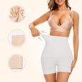 thumbnail image 3 of Women's Shapewear High-Waist Thigh Slimmer Tummy Control Shapewear, 3 of 7