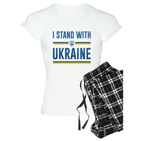 

CafePress - I Stand With Ukraine - Women s Light Pajamas