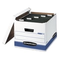 thumbnail image 4 of Bankers Box HANG'N'STOR Storage Box Legal/Letter Lift-off Lid White/Blue 4/Carton 00785, 4 of 7