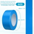 thumbnail image 2 of Pickleball Court Tape, Waterproof Court Line Tape for Cables Photography Blue 2 in x 55 Yard, 2 of 7