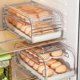 thumbnail image 4 of Contenedor Para Almacenar Huevos, Organizador Para Refrigerador, Bandeja Apilable Para Huevos, Soporte Seguro Para Huevos Para Despensa De Cocina, Transparente, 4 of 8