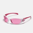thumbnail image 2 of Gafas de sol punk Y2K Millennium Color para mujer, gafas de chica sexy de calle, gafas de sol de moda europeas y americanas para hombre, 2 of 6