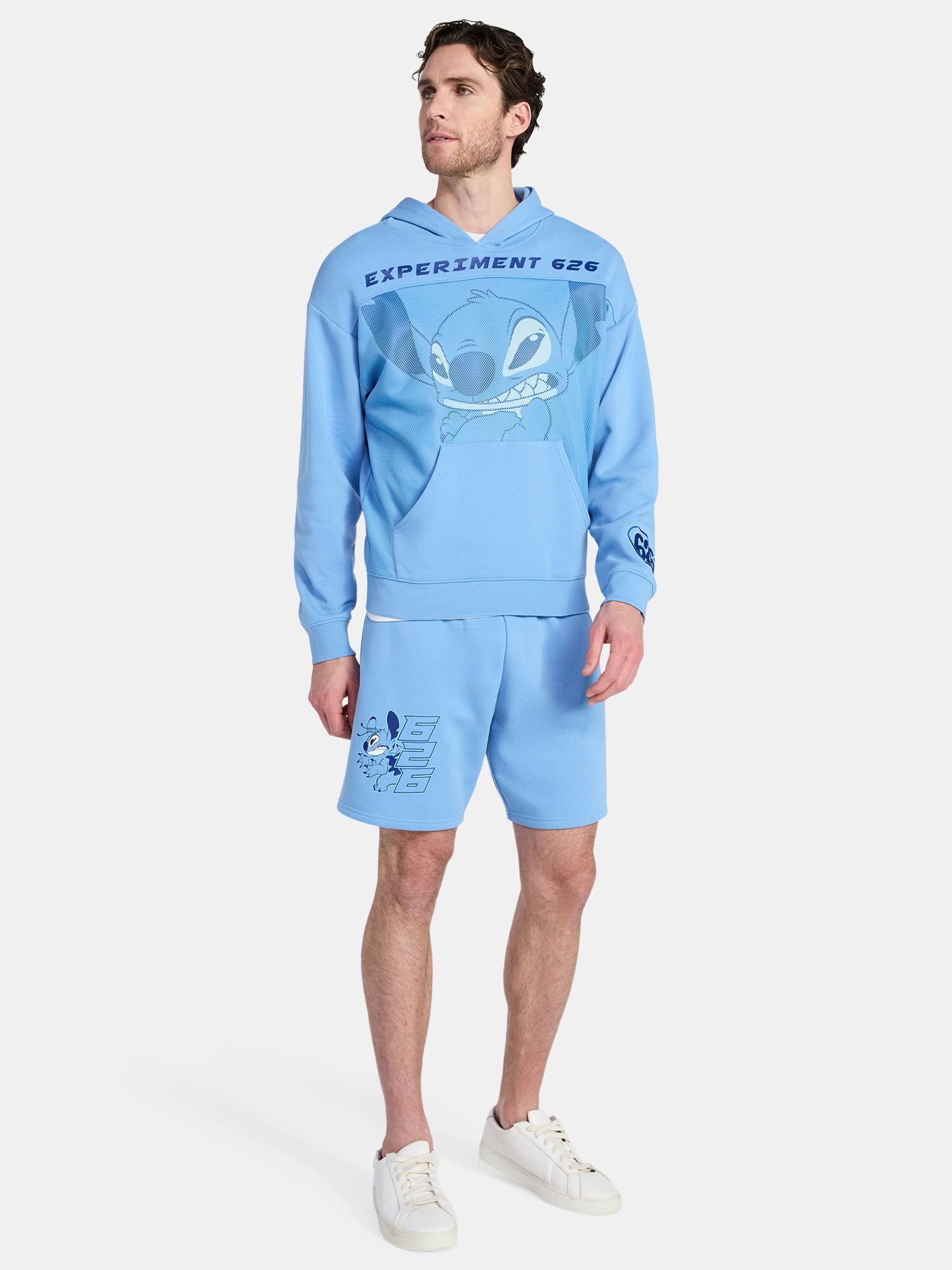 Stitch Men's & Big Men's Knit Jogger Shorts, Sizes XS-3XL