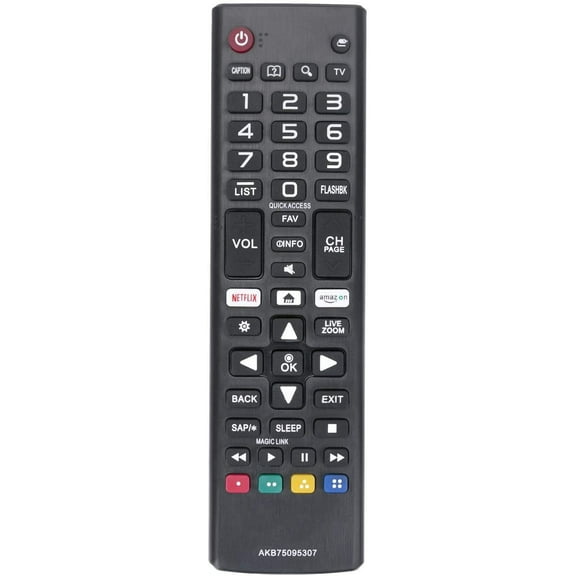 Xtrasaver Universal Remote Control for LG TVs, Black