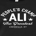 thumbnail image 3 of Muhammad Ali - Boxing Legend - People's Champ - Juniors Fitted Graphic T-Shirt, 3 of 5