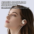 thumbnail image 5 of GJX USB C Wired Headphones Open Ear, Ear Hook Earbuds with Mic, ENC Noise Cancelling Type C Earphones, 14.2mm Stereo Sound, Skin Tone, 5 of 7